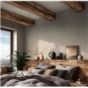 Papel pintado de textura tejida beige claro ·  2029791123