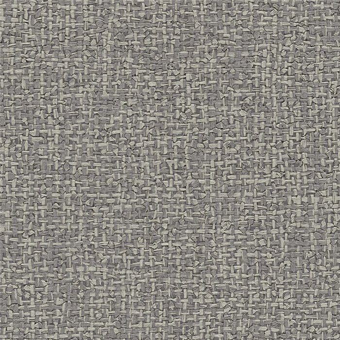 Gray Woven Wallpaper with Metallic Effect ·  2029791125
