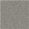 Papel pintado trenzado gris con efecto metálico
