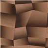 Papel pintado geométrico en tonos marrones cálidos ·  2029791971