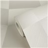 Papier peint géométrique texturé blanc cassé ·  2029791973