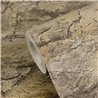 Papel pintado efecto piedra natural en tonos marrones · 2029791991