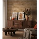 Papel pintado texturizado efecto piedra natural beige ·  2029791994