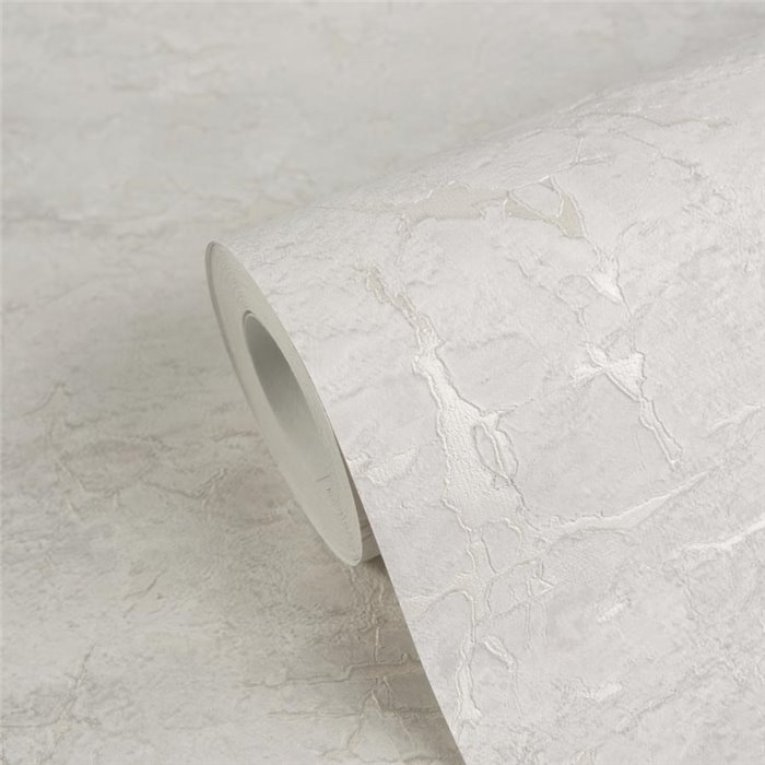 Papel pintado con textura de yeso blanco envejecido ·  2029791996
