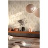 Nature-inspired wallpaper with diffused foliage in beige ·  2029792002