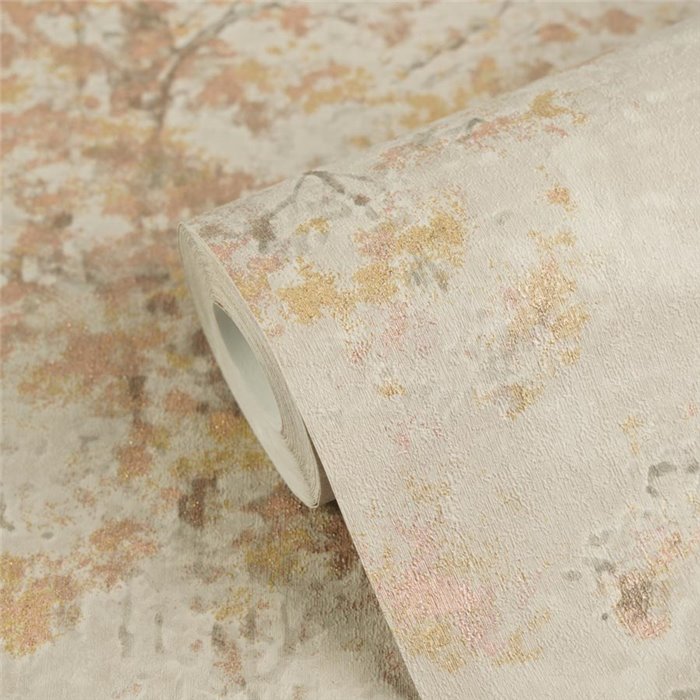 Textured wallpaper with warm autumnal design ·  2029792005
