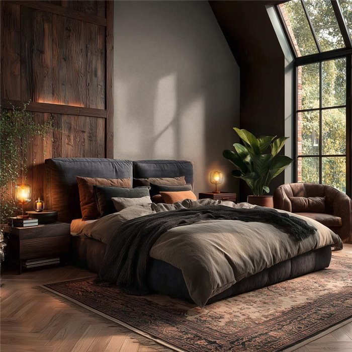 Beige Textured Wallpaper with Shiny Effect ·  2029792018