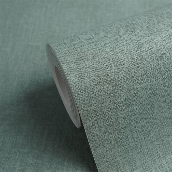 Textured Teal Wallpaper with Subtle Weave ·  2029373953