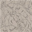 Papel pintado floral con detalles metálicos ·  2029790043