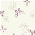 Pastell-Schmetterlings-Tapete für Kinder ·  2029347651