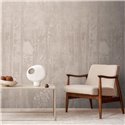 Soft botanical forest wall mural in sandy tones ·  792161