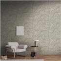 Geometric wall mural with linear fan arches ·  792251