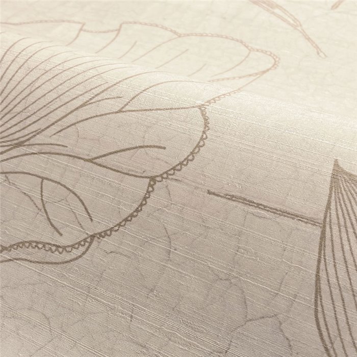 Wandbild orientalische Landschaft mit Reiher und Lotus · Casamance Legendes 70343466