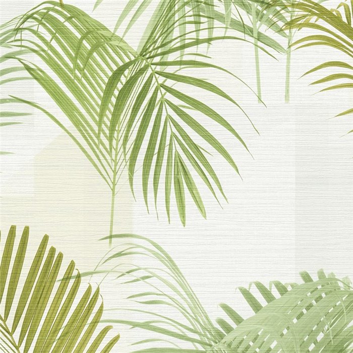 Tropical Green Leaf Wallpaper ·  387101