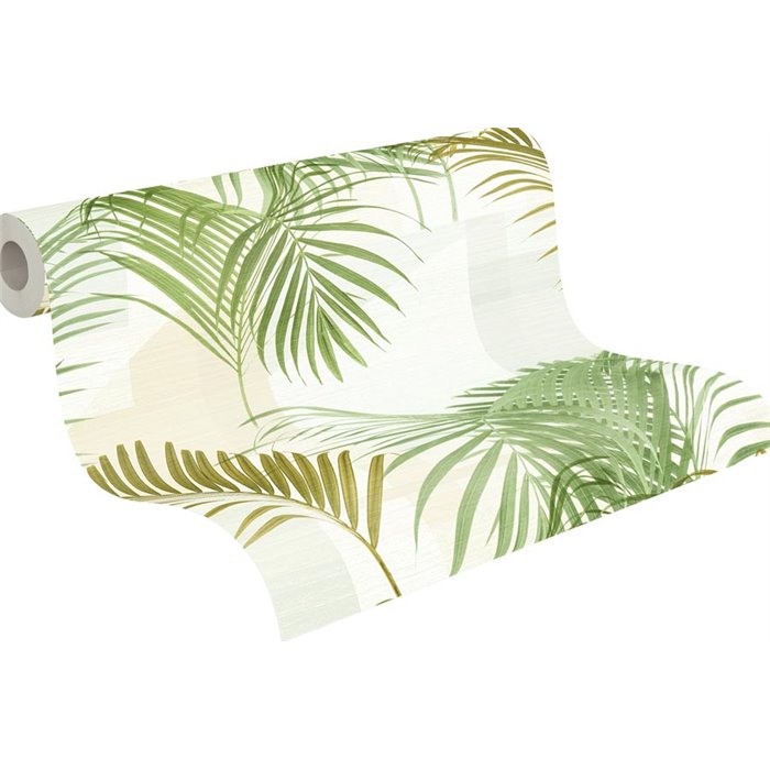 Tropical Green Leaf Wallpaper ·  387101