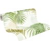 Papel pintado de hojas tropicales en verde claro · 387101