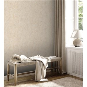 Light Beige Matte Textured Wallpaper 2