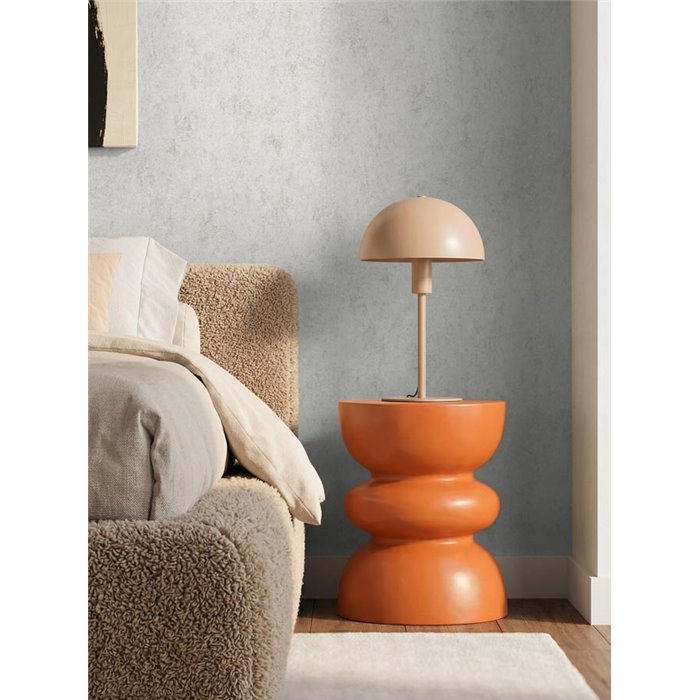 Papel pintado texturizado gris con efecto cemento ·  390366