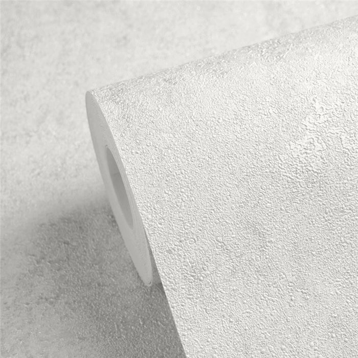 Textured grey wallpaper with cement effect ·  390366