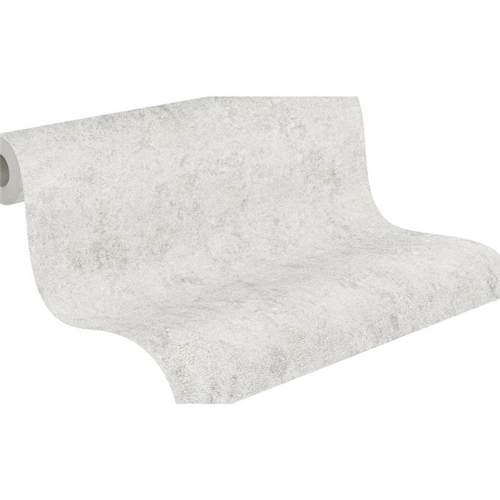 Papier peint gris texturé effet ciment ·  390366