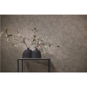 Papier peint gris texturé avec finition tissée 2