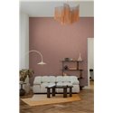 Textured pink wallpaper with linen effect ·  791532