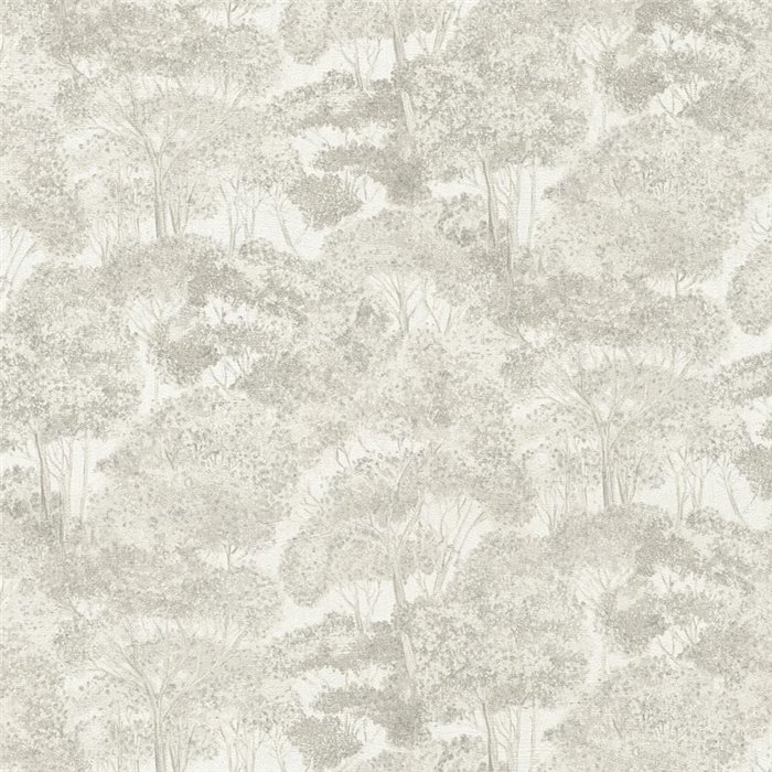Waldmotiv-Tapete in neutralen Tönen ·  792272