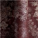 Papier peint bordeaux avec ornements baroques dorés ·  792281