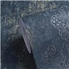 Blue Damask Wallpaper with Gold Relief ·  792283