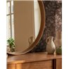 Papier peint damas baroque en tons bruns ·  792284