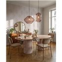 Vintage Effect Light Damask Wallpaper ·  792285