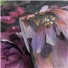 Floral wallpaper in purple hues with painterly texture · 792311