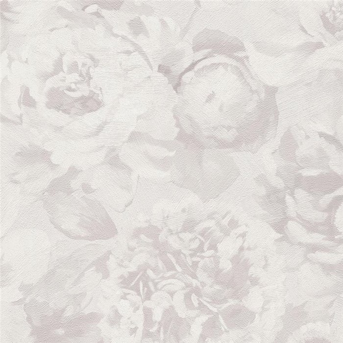 Monochromes Blumen-Tapete mit weicher Textur ·  792313