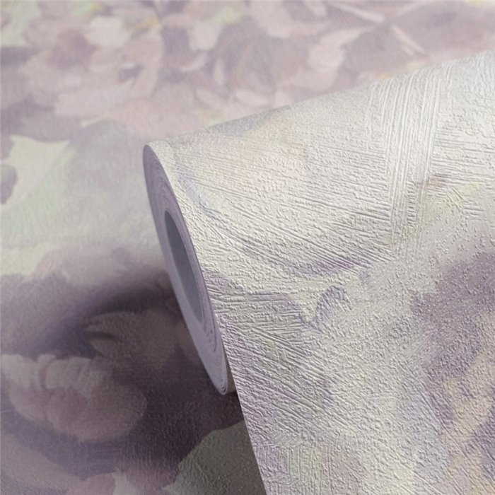 Florales Tapete mit Aquarelleffekt in Pastelltönen ·  792314