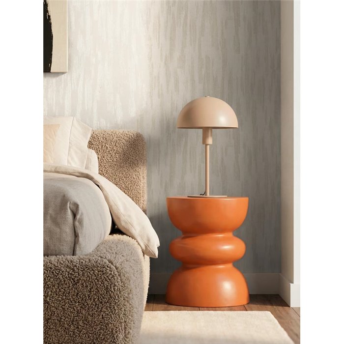 Texturierte Tapete in Beige und Hellgrau ·  792321