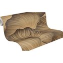 Papier peint à feuilles abstraites en tons naturels ·  792333