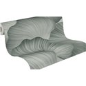 Papier peint feuilles abstraites en vert doux ·  792335