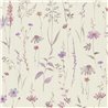 Papier peint floral aquarelle pastel sur fond clair · 792371
