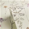 Aquarell-Floraltapete in Pastellfarben auf hellem Hintergrund ·  792371