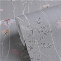 Papier peint fleurs sauvages aquarelle sur fond gris ·  792372