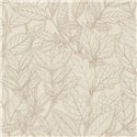 Papier peint feuilles beige subtile relief texturé ·  792381