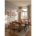 Subtle beige leaf wallpaper with textured relief ·  792381