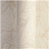 Tapete mit subtilen Blättern in Beige und Texturrelief ·  792381