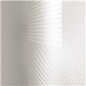 Geometrische Tapete mit strahlenden Linien in Hellgrau und Weiß ·  792521