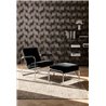 3D optical effect wallpaper in modern black and grey ·  792523