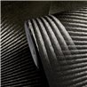 3D-Tapete mit optischem Effekt in modernem Schwarz und Grau · 792523