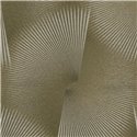 Tapete mit geom. 3D-Effekt in Gold und Grau, modern ·  792524