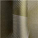 Tapete mit geom. 3D-Effekt in Gold und Grau, modern ·  792524