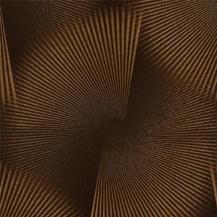 Tapete 3D-Effekt Geometrisch Modern Braun und Kupfer ·  792525