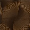 Tapete 3D-Effekt Geometrisch Modern Braun und Kupfer